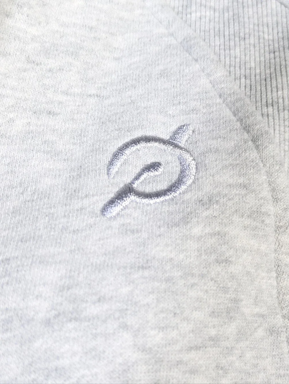 Lululemon Peloton Women's Scuba Cropped Full-Zip Hoodie Gray Athletic XS-S